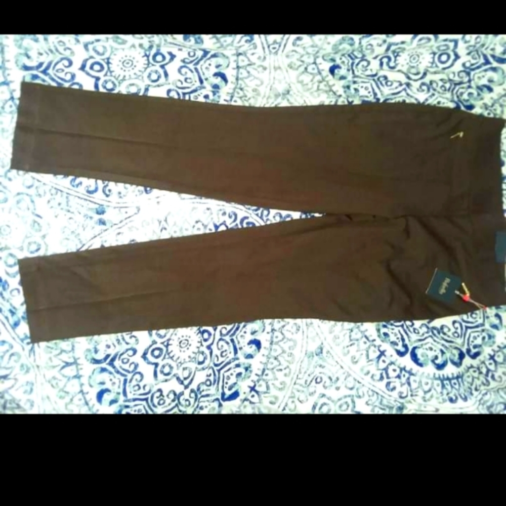 NWT brown Rafaella stretchy trouser/business pant